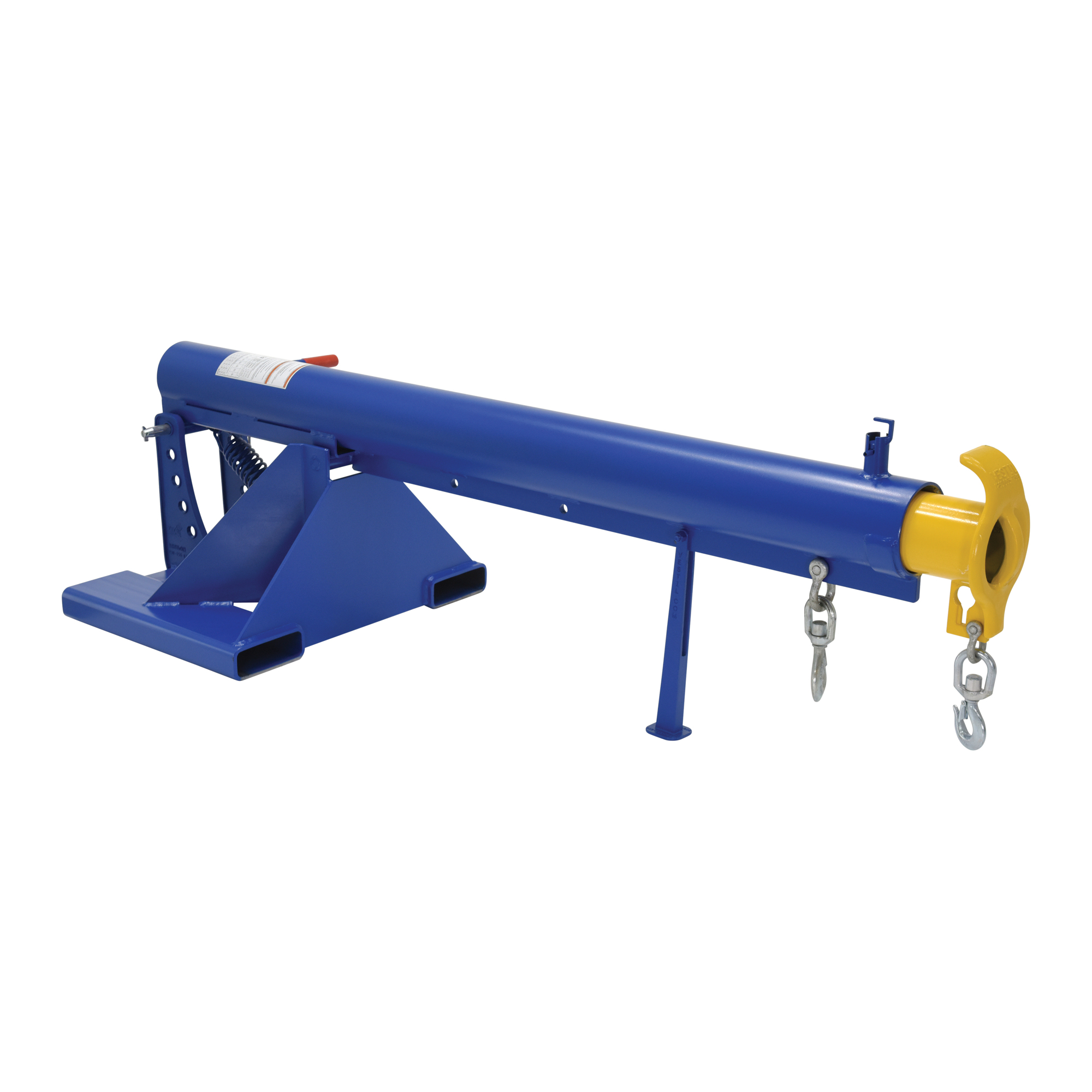 Vestil Lift Master Telescoping Orbiting Fork Truck Boom - 147in. Extended Length, 6,000-Lb. Capacity, Model# LM-OBT-6-24